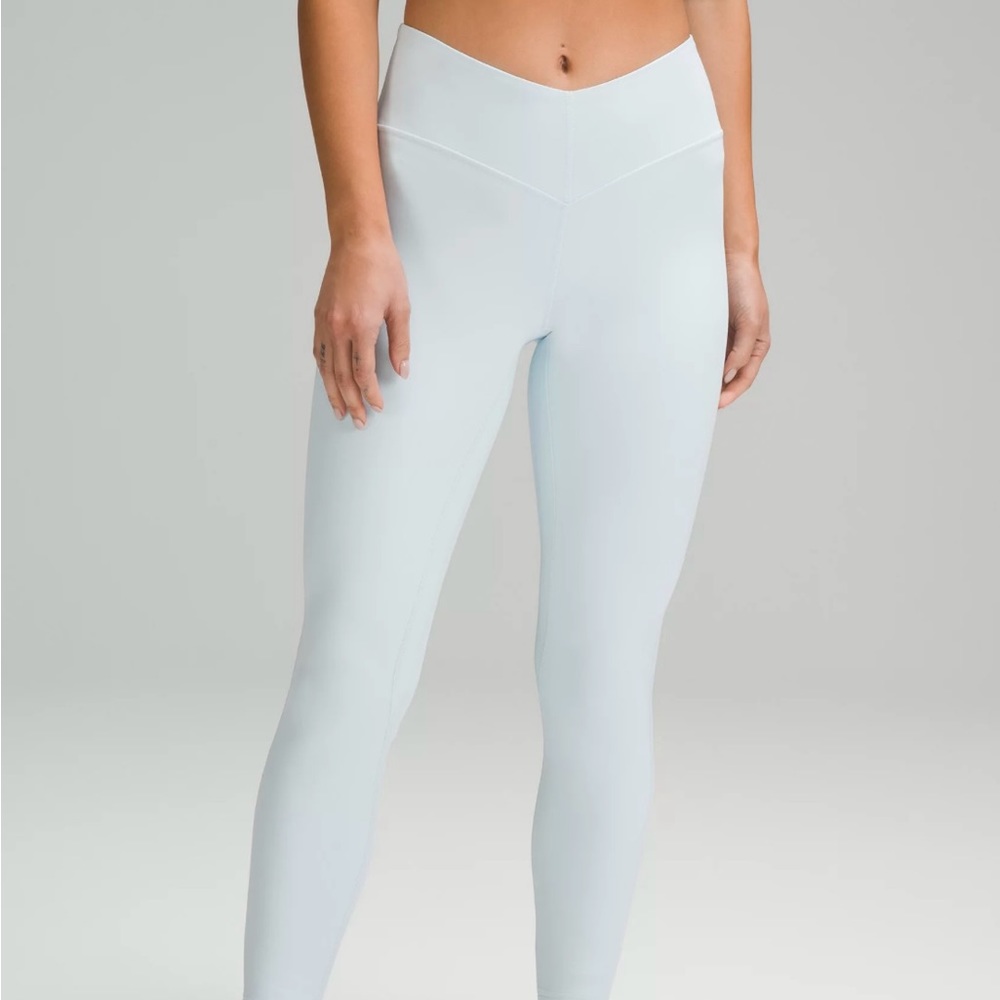 Lululemon align v-waist paint 25” powder blue size 4